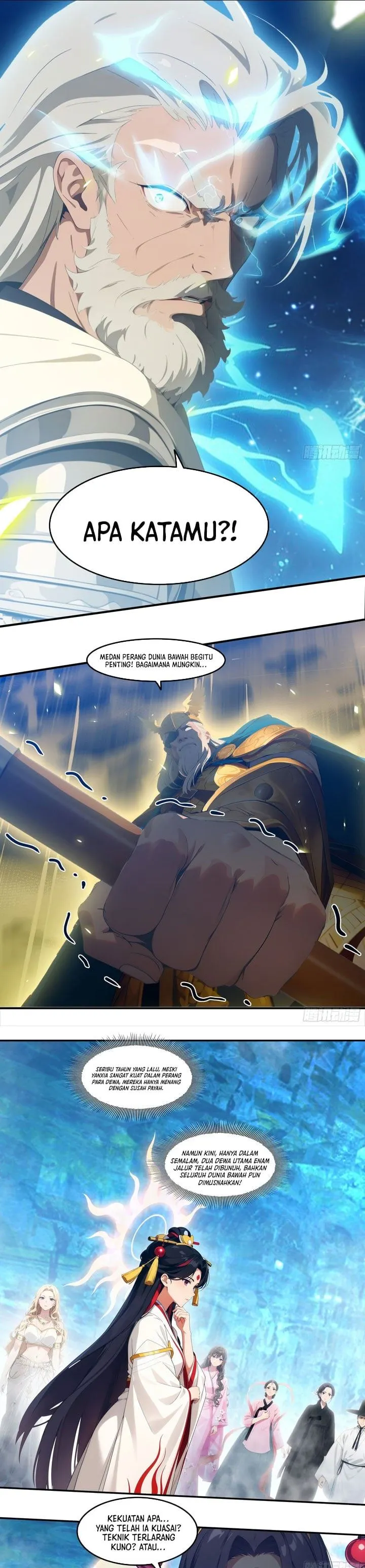 The Evil God Descends, I Own Great Hell Chapter 122