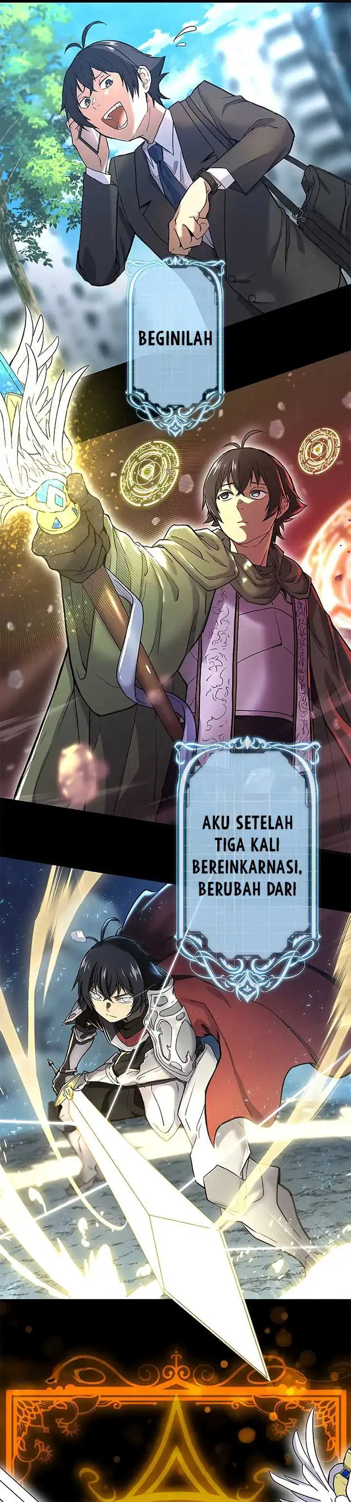 Shijou Saikyou no Mahou Kenshi, F Rank Boukensha ni Tensei Suru (2024) Chapter 0