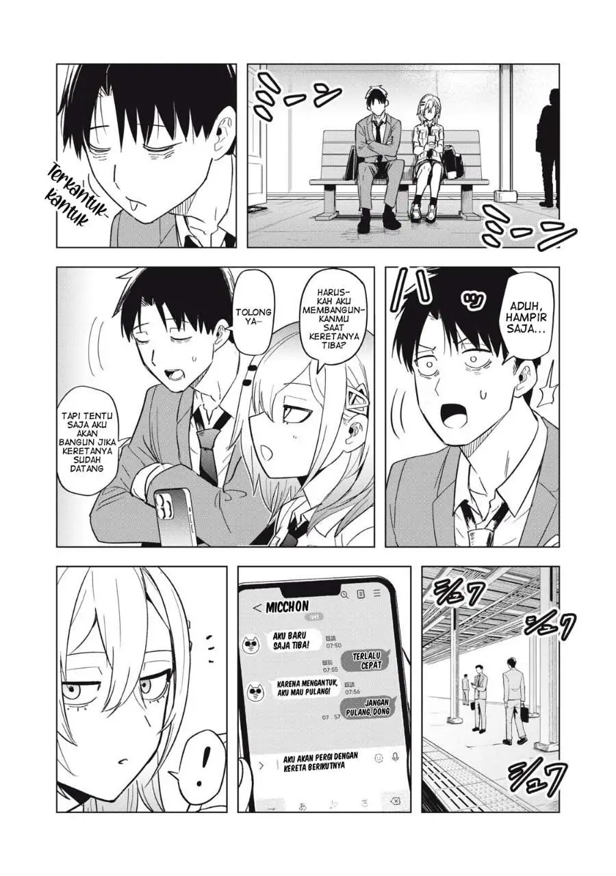 Asa no Tsuukin Densha de, Yatara to Hanashikakete Kuru Joshikousei. Chapter 8