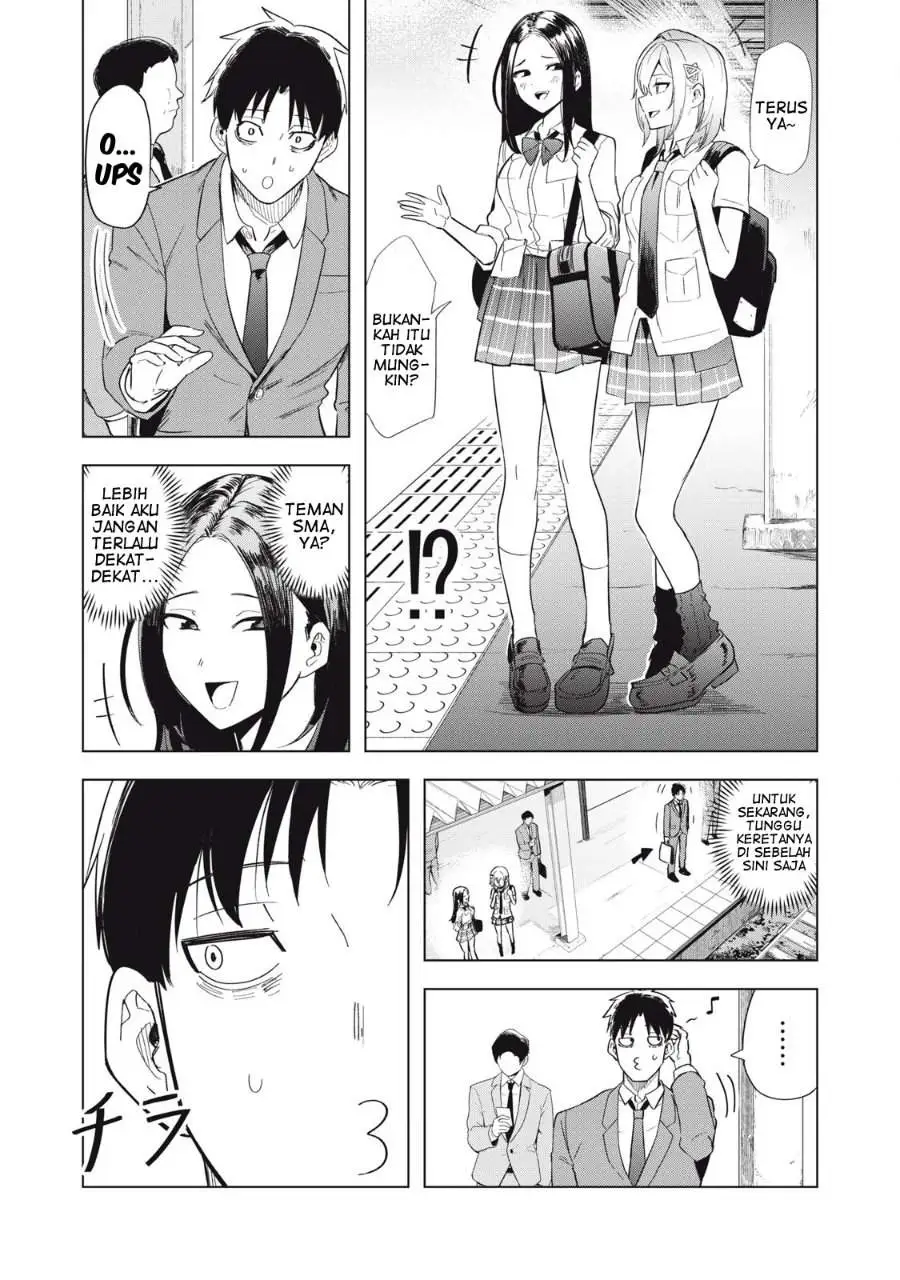 Asa no Tsuukin Densha de, Yatara to Hanashikakete Kuru Joshikousei. Chapter 9