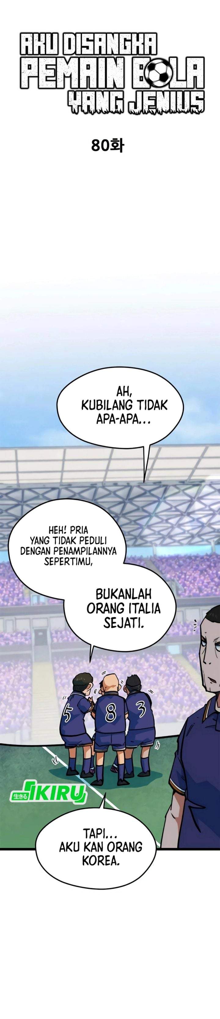 I’m Being Misunderstood as a Soccer Genius Chapter 80