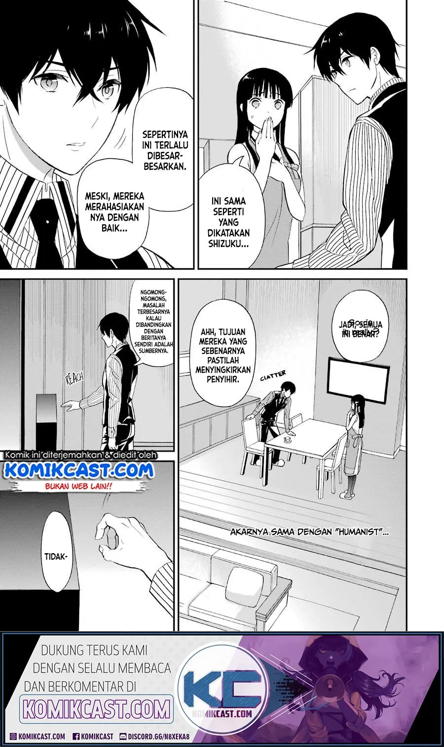 Mahouka Koukou no Rettousei – Raihousha-hen Chapter 17