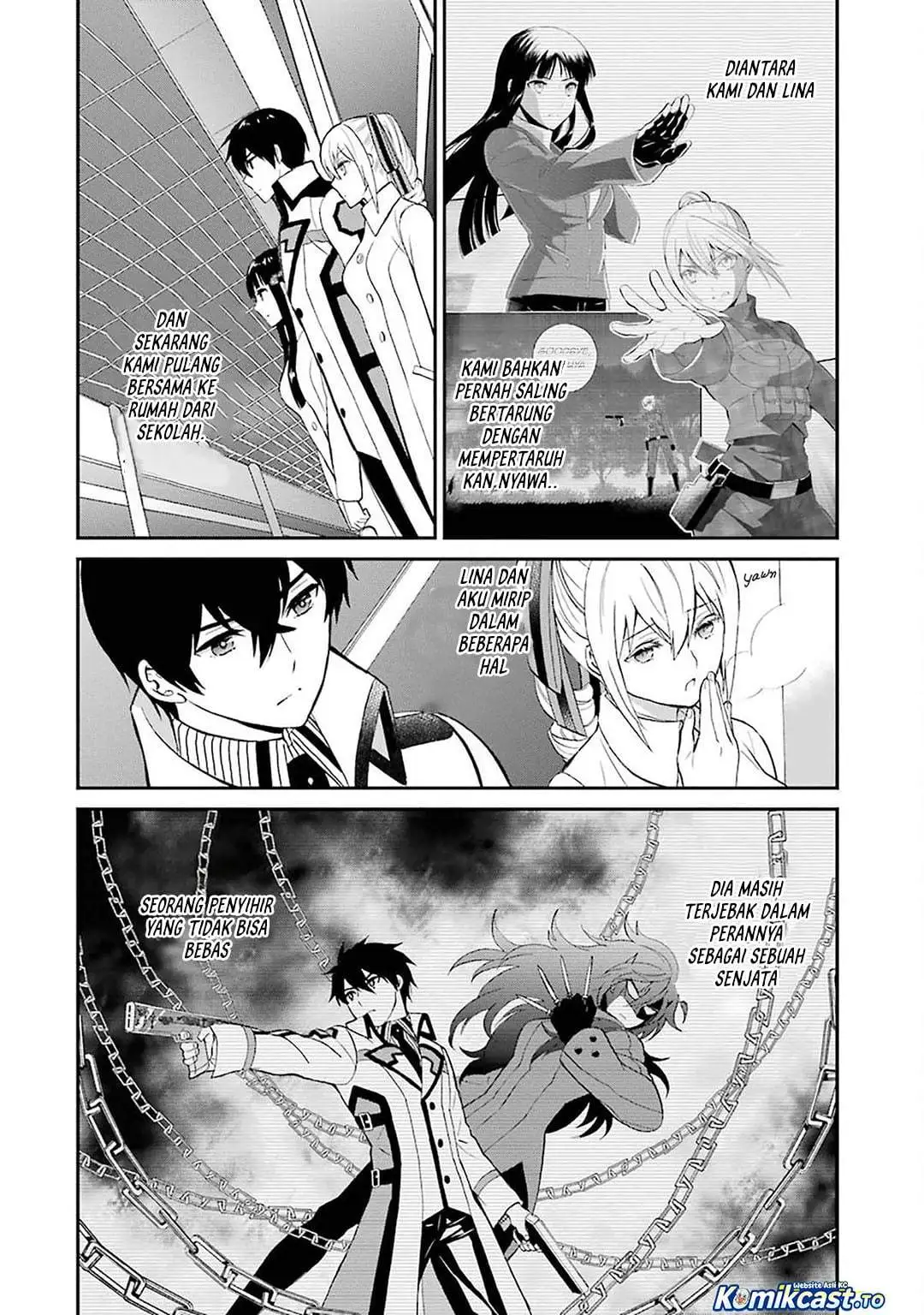 Mahouka Koukou no Rettousei – Raihousha-hen Chapter 20