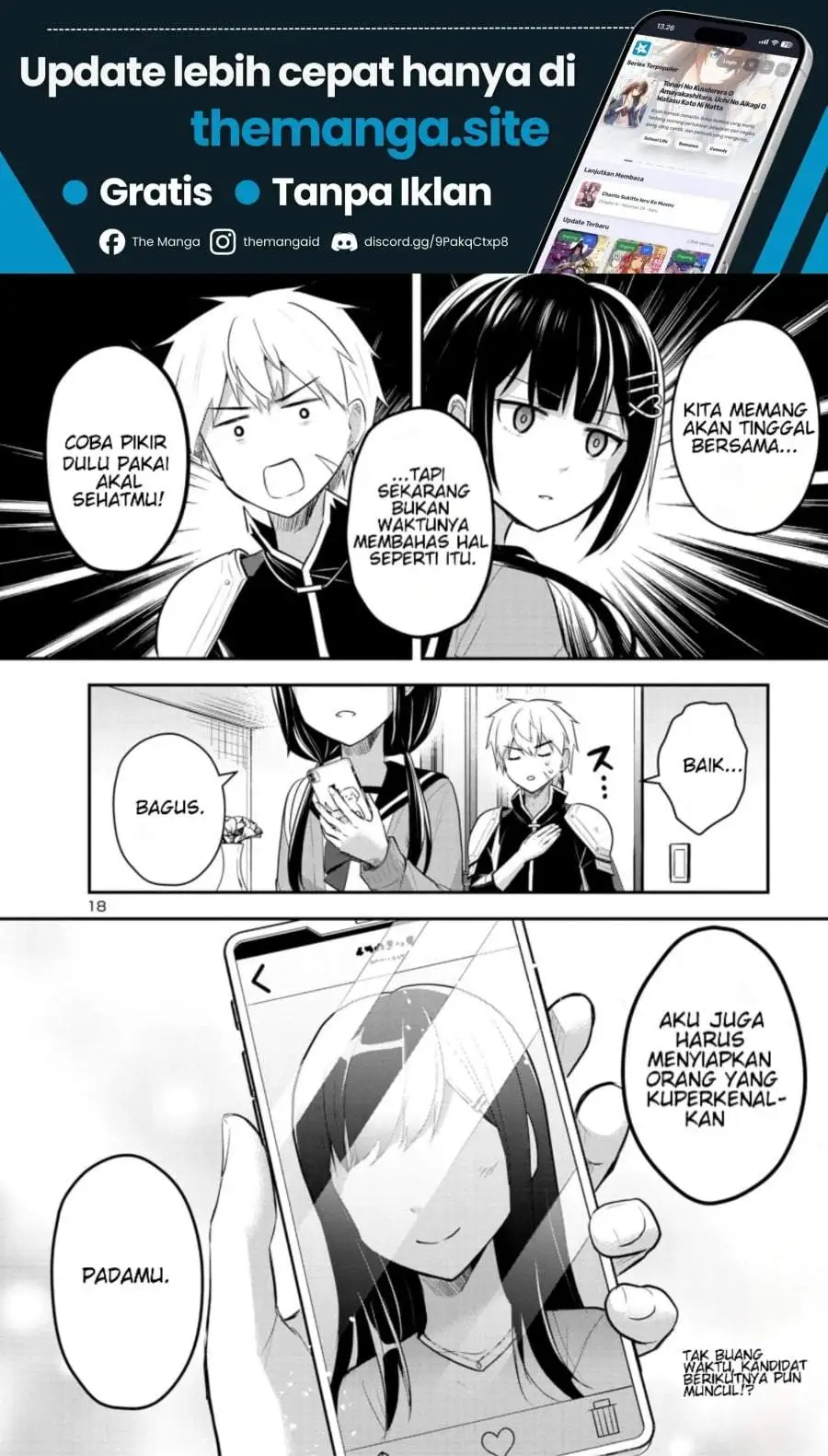Isekai Saikyou, Nihon de JK to Konkatsu suru Chapter 2