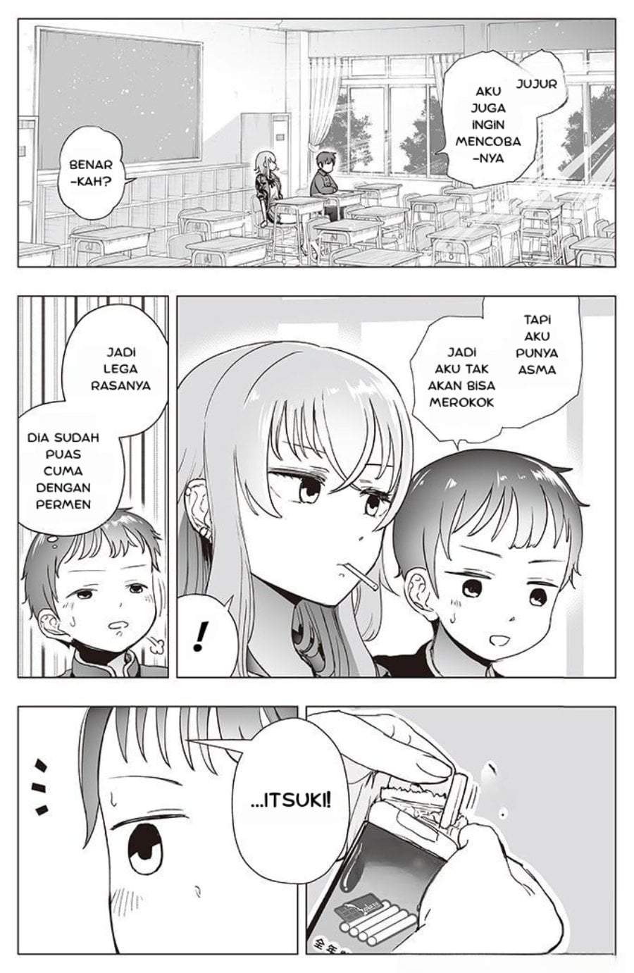 Tonari no Seki no Yankee JK no Jakuten Chapter 4