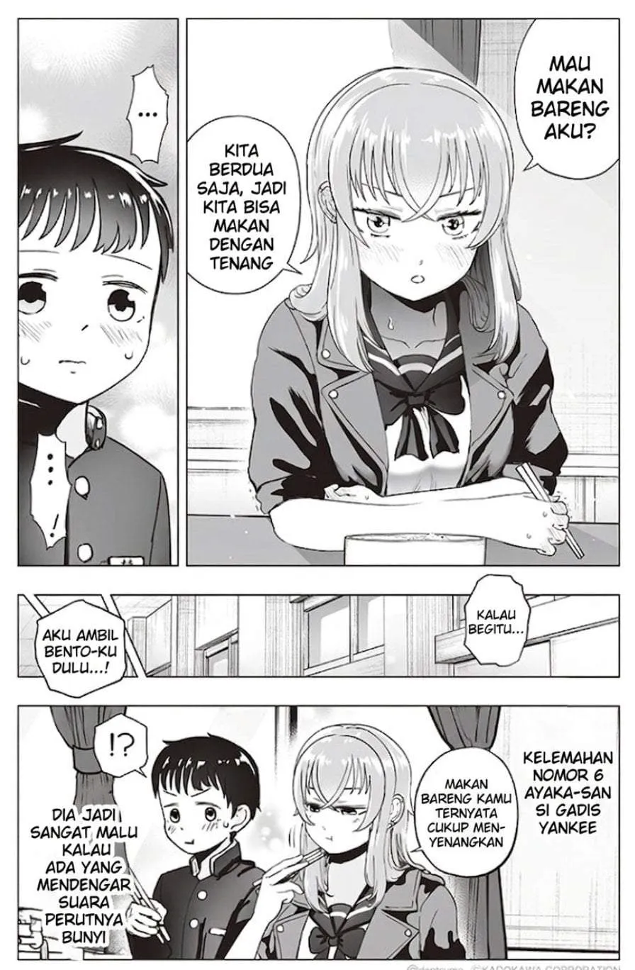 Tonari no Seki no Yankee JK no Jakuten Chapter 6
