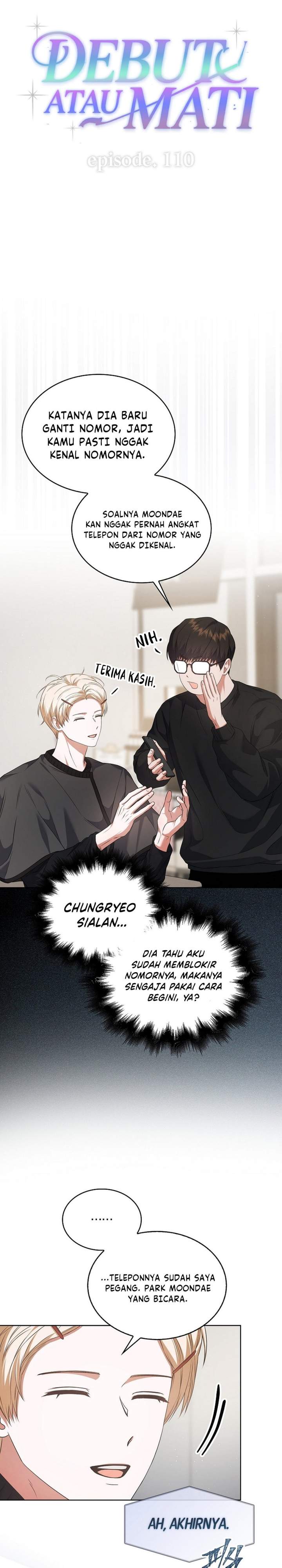 Debut or Die Chapter 110