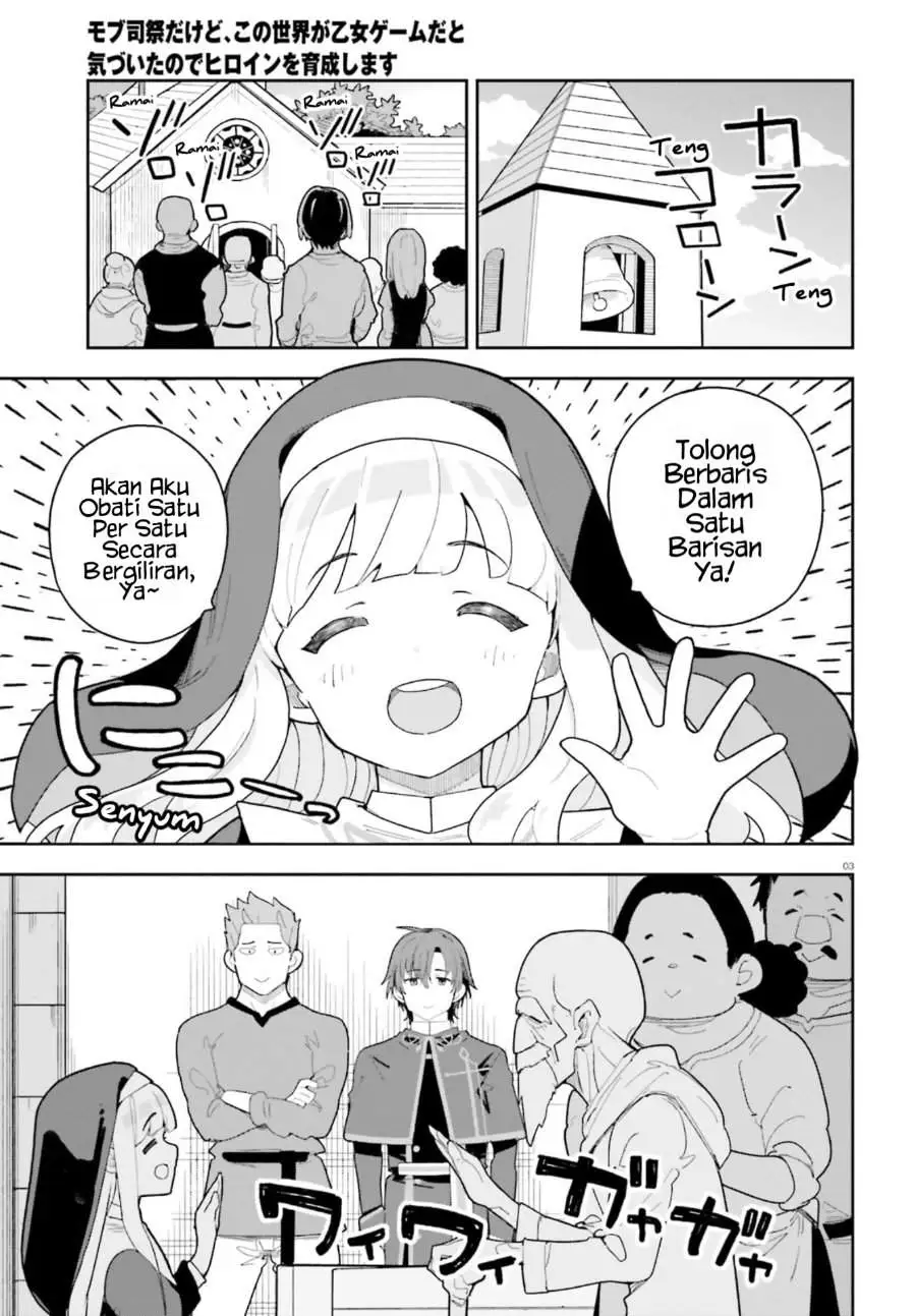 Mob Shisai Dakedo, Kono Sekai ga Otome Game dato Kizuita node Heroine wo Ikusei Shimasu Chapter 9