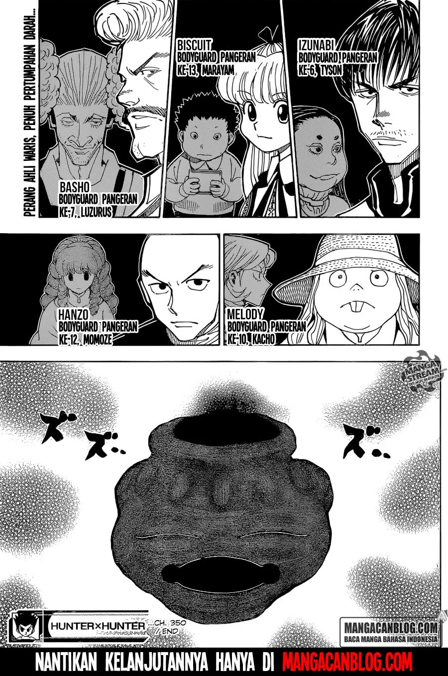 Hunter x Hunter Chapter 350