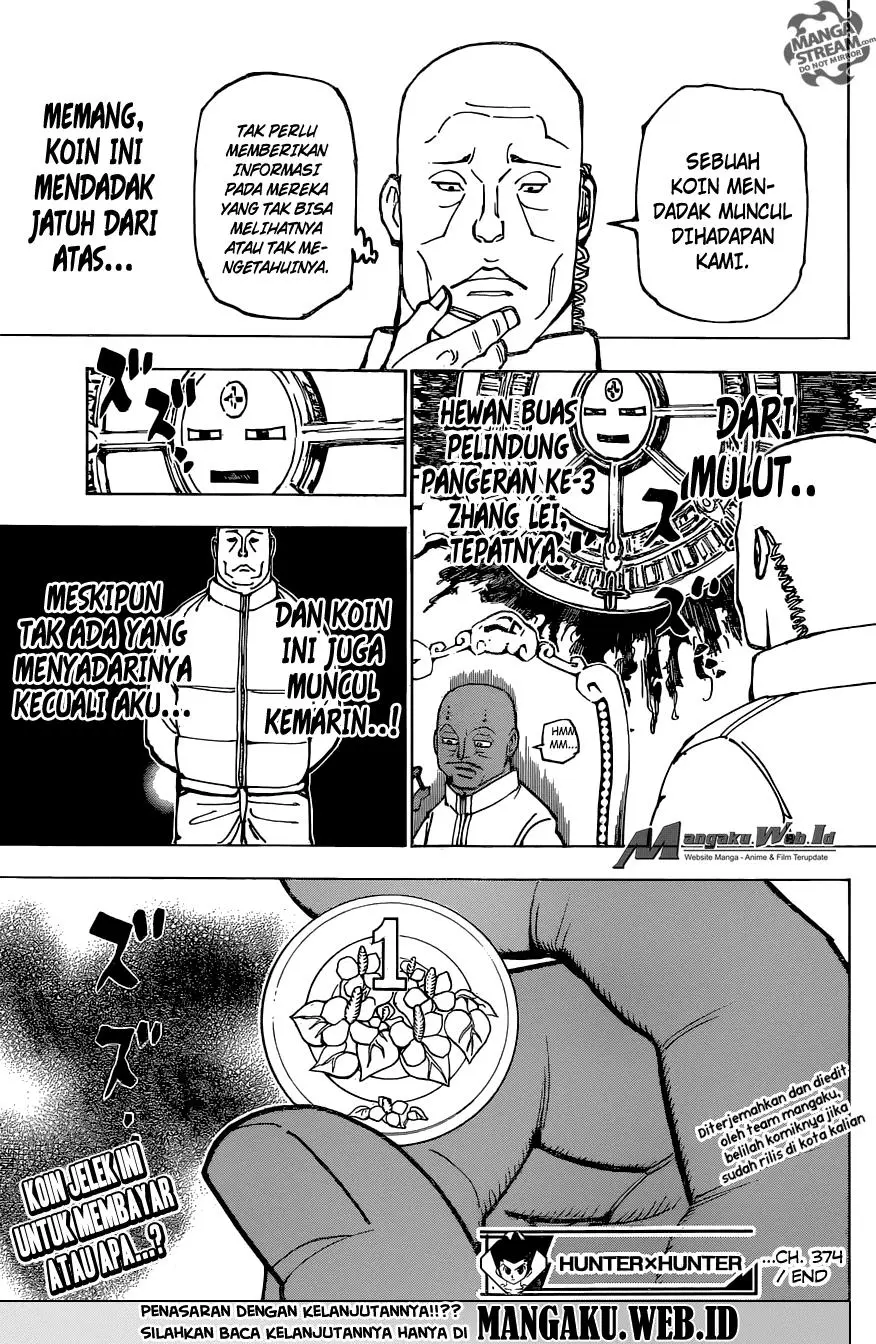 Hunter x Hunter Chapter 374
