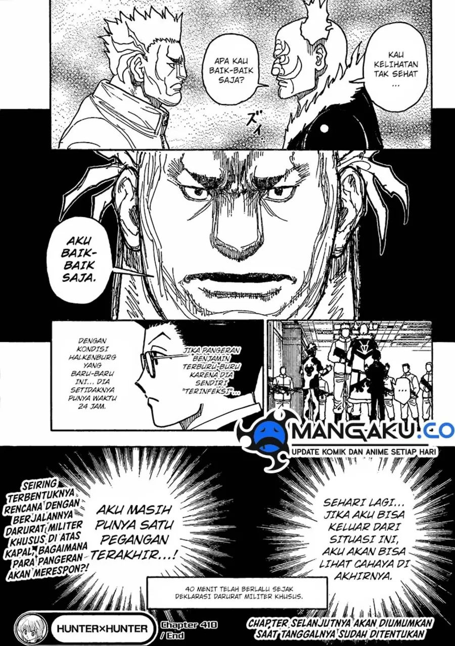 Hunter x Hunter Chapter 410