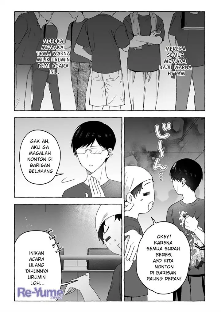 Damedol to Sekai ni Hitori Dake no Fan (Serialization) Chapter 50