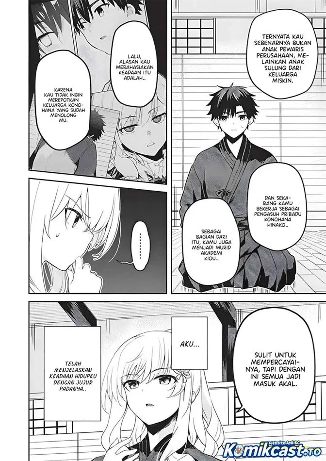 Saijo no Osewa ~Takane no Hana Darakena Meimon Kou de, Gakuin Ichi no Ojou-sama (Seikatsu Noryoku Kaimu) o Kagenagara Osewa suru Koto ni Narimashita~ Chapter 37
