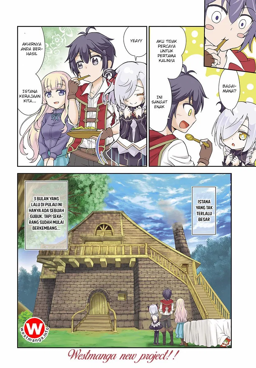 Tenohira Kaitakumura de Isekai Kenkouki ~Fueteku Yome-tachi to Nonbiri Mujintou Raifu~ Chapter 1