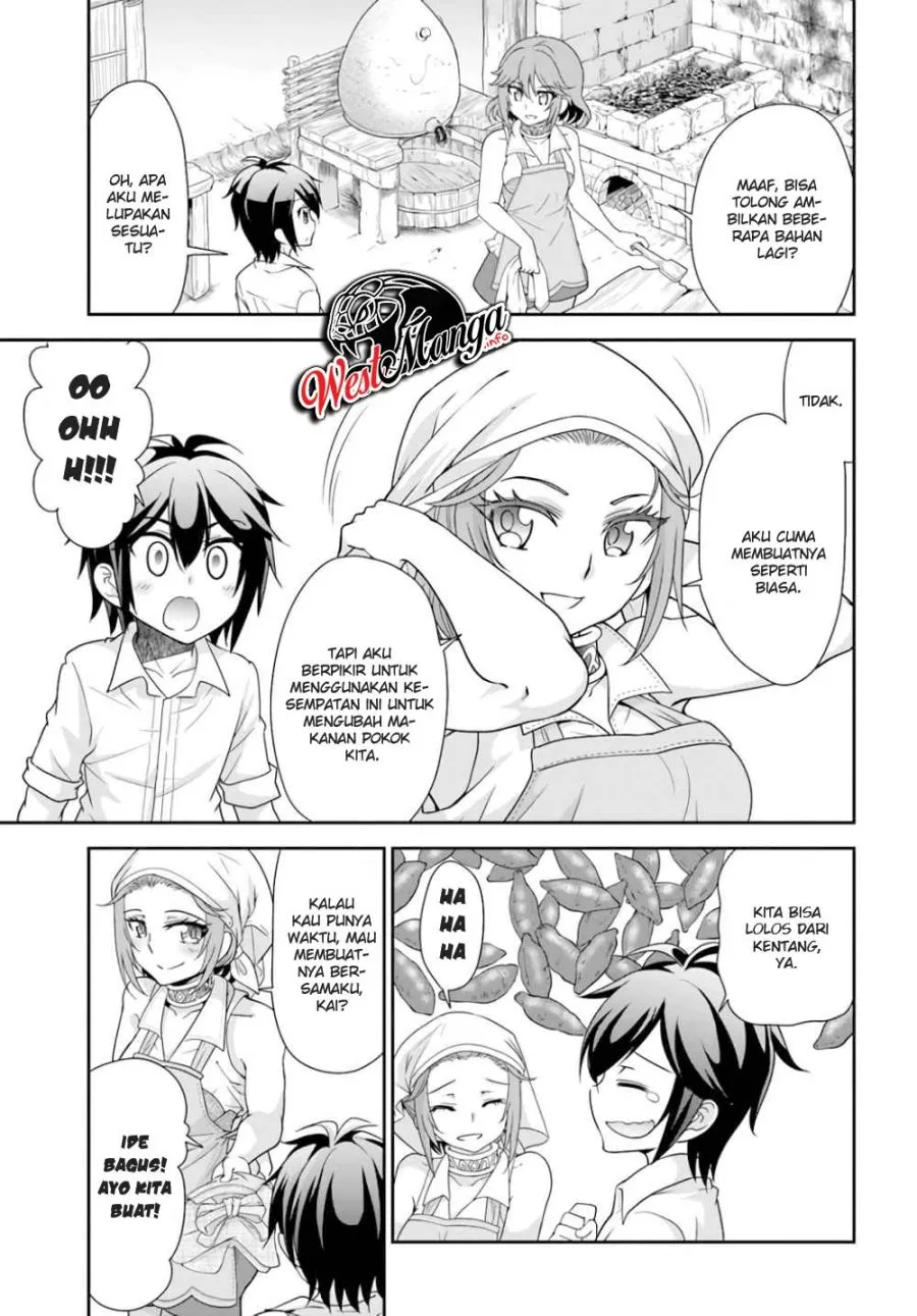 Tenohira Kaitakumura de Isekai Kenkouki ~Fueteku Yome-tachi to Nonbiri Mujintou Raifu~ Chapter 19