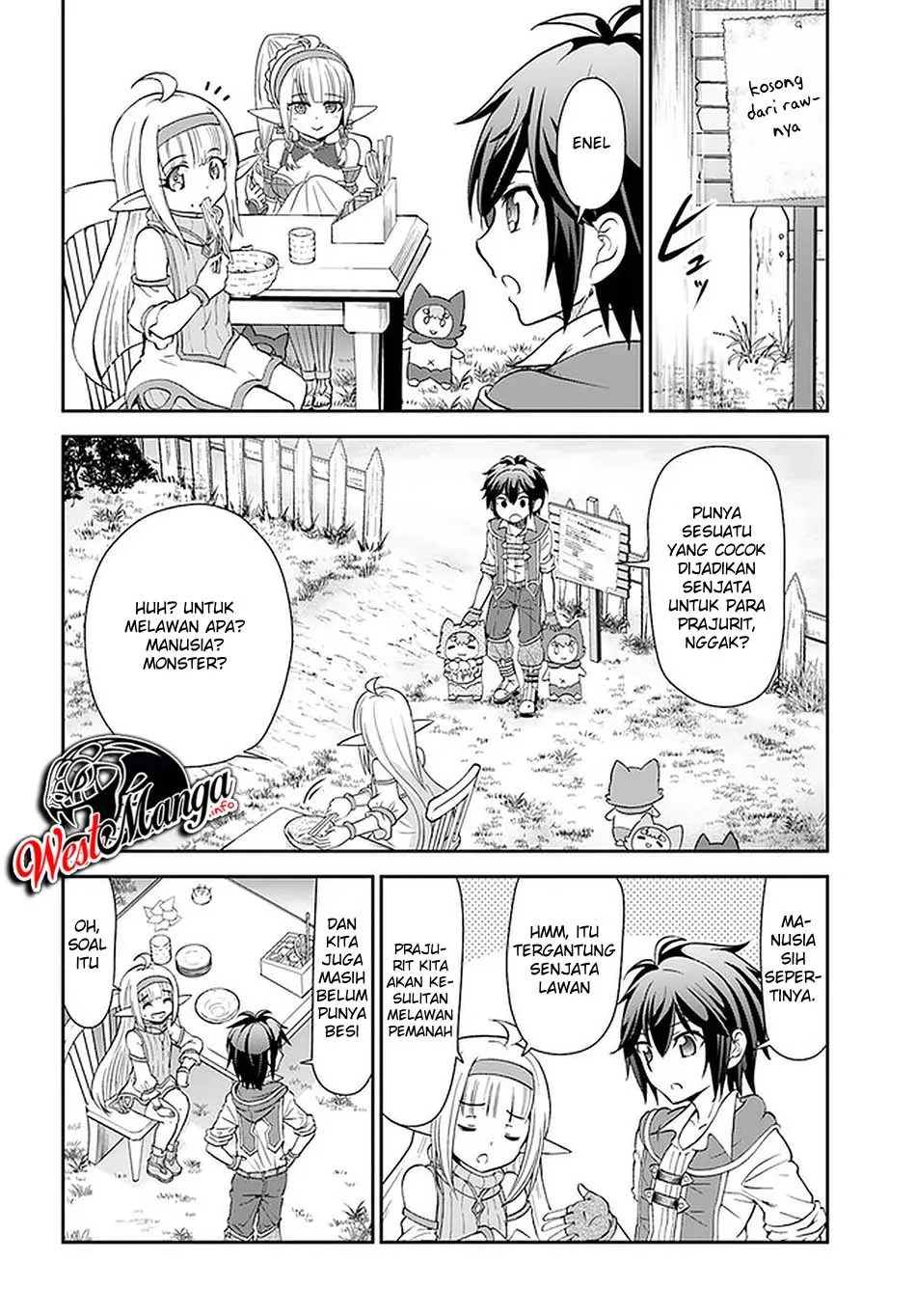 Tenohira Kaitakumura de Isekai Kenkouki ~Fueteku Yome-tachi to Nonbiri Mujintou Raifu~ Chapter 22