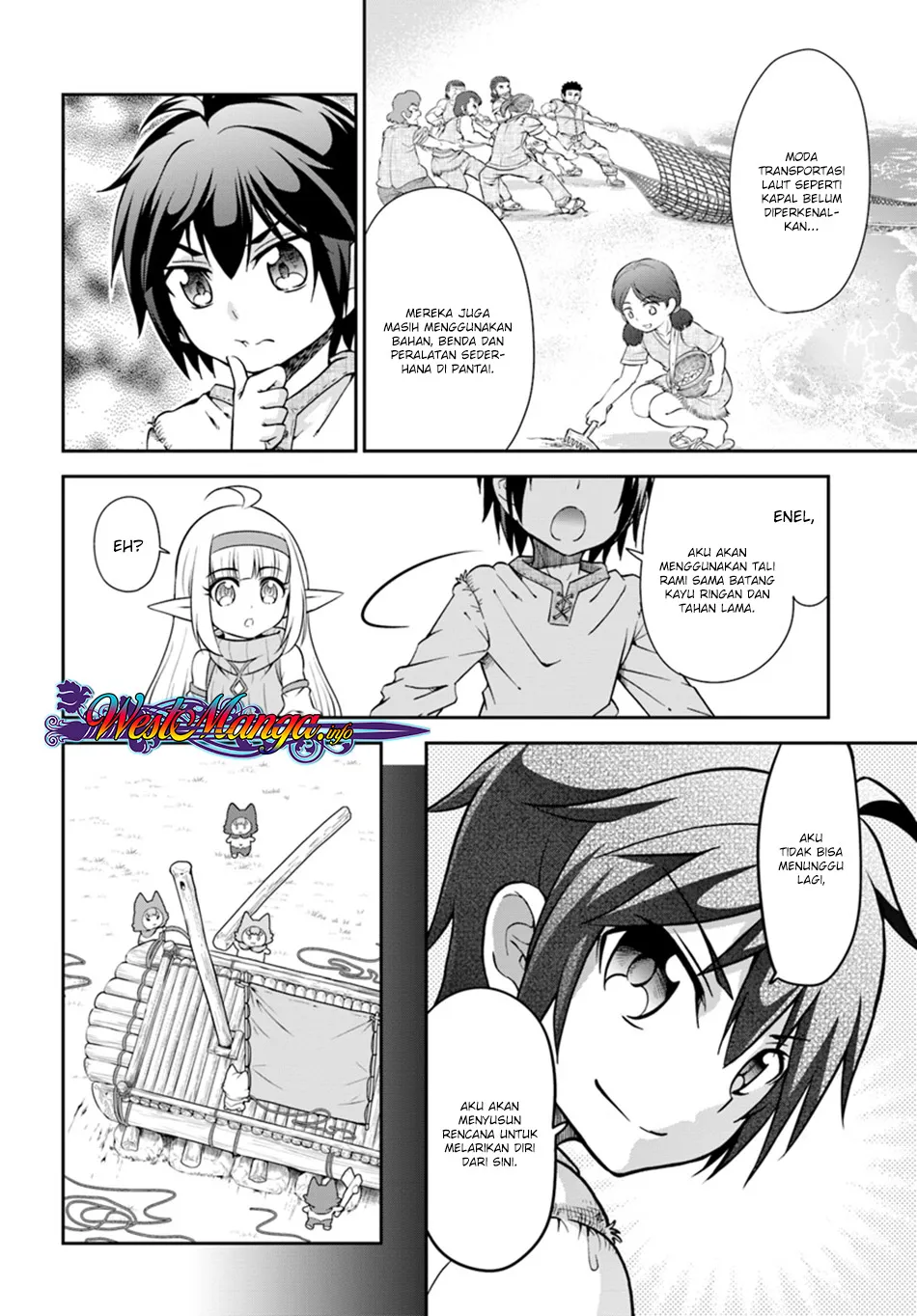 Tenohira Kaitakumura de Isekai Kenkouki ~Fueteku Yome-tachi to Nonbiri Mujintou Raifu~ Chapter 9