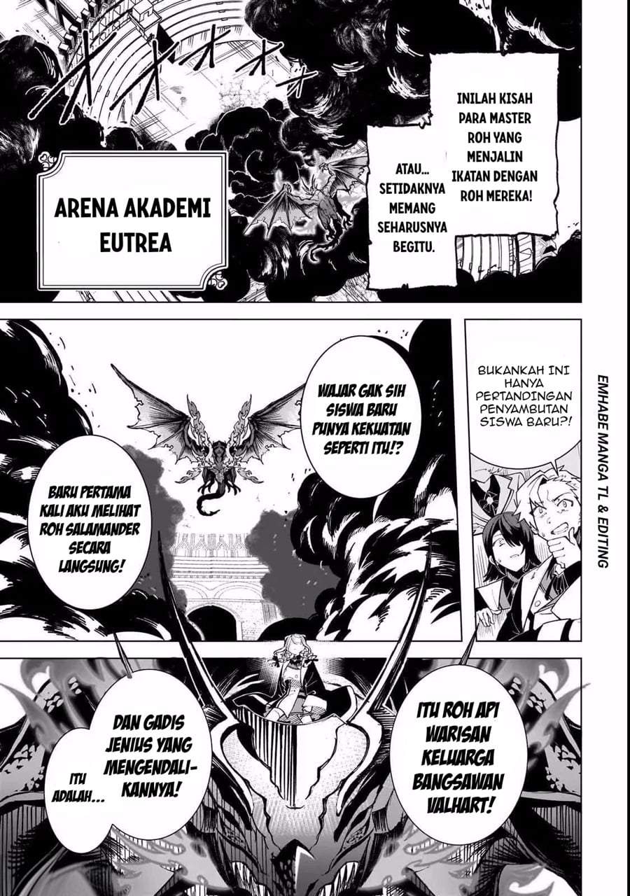 Shin no Jitsuryoku wo Kakushiteiru to Omowareteru Seireishi, Jitsuwa Itsumo Meccha Honki de Tatakattemasu Chapter 1