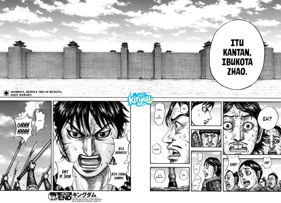 Kingdom Chapter 875