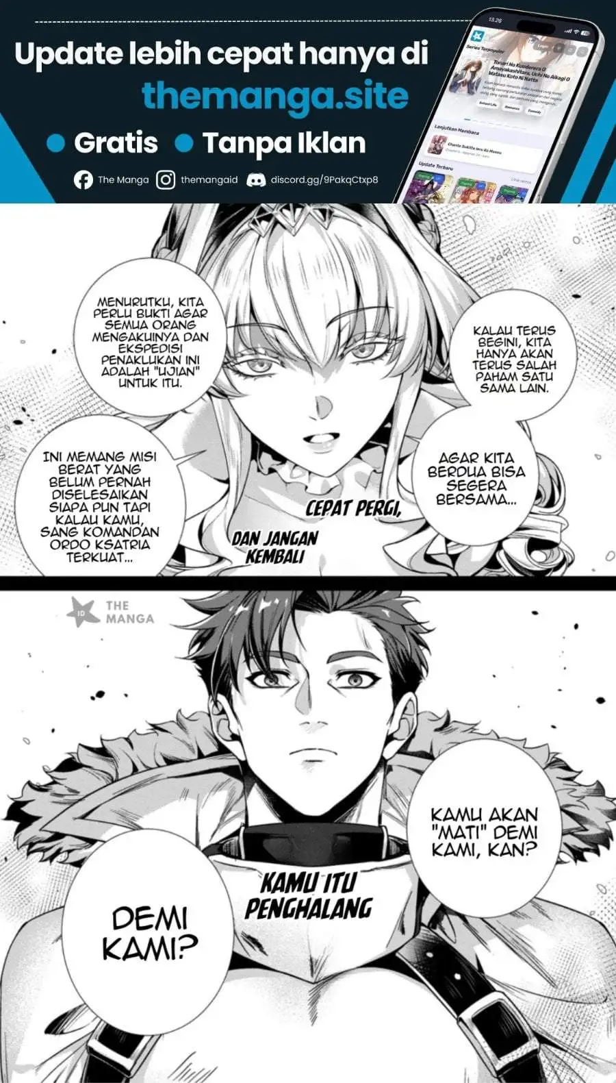 Netorare Tsuihousareta Saikyou Kishi Danchou No Ossan, Katainaka De Eiyuu Ni Matsuriagerareru Chapter 8.3