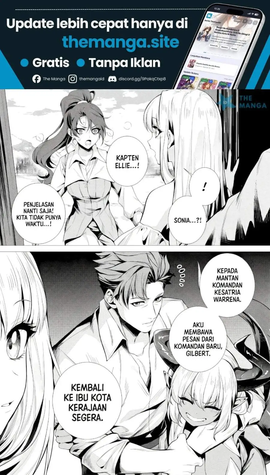 Netorare Tsuihousareta Saikyou Kishi Danchou No Ossan, Katainaka De Eiyuu Ni Matsuriagerareru Chapter 8.4