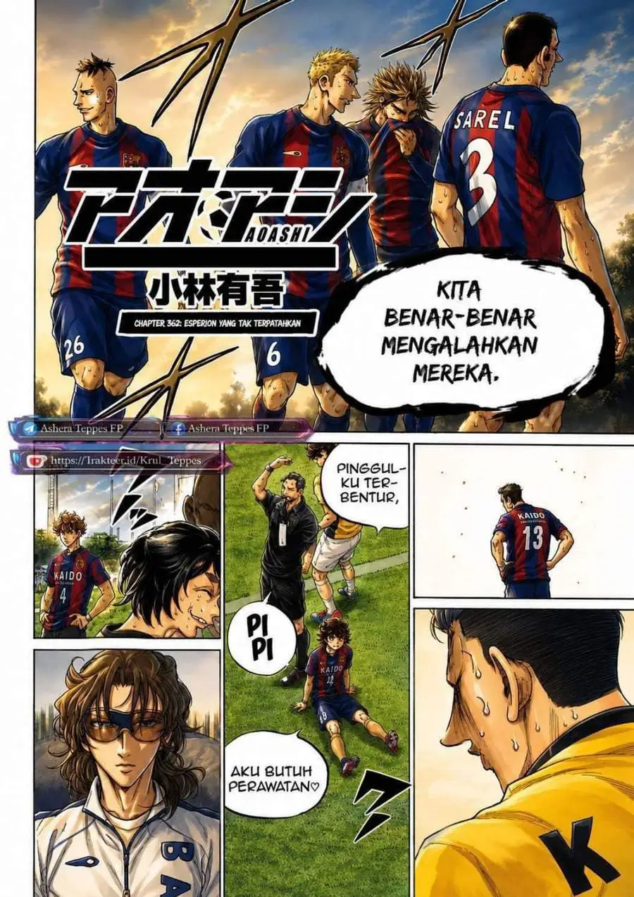 Ao Ashi Chapter 362