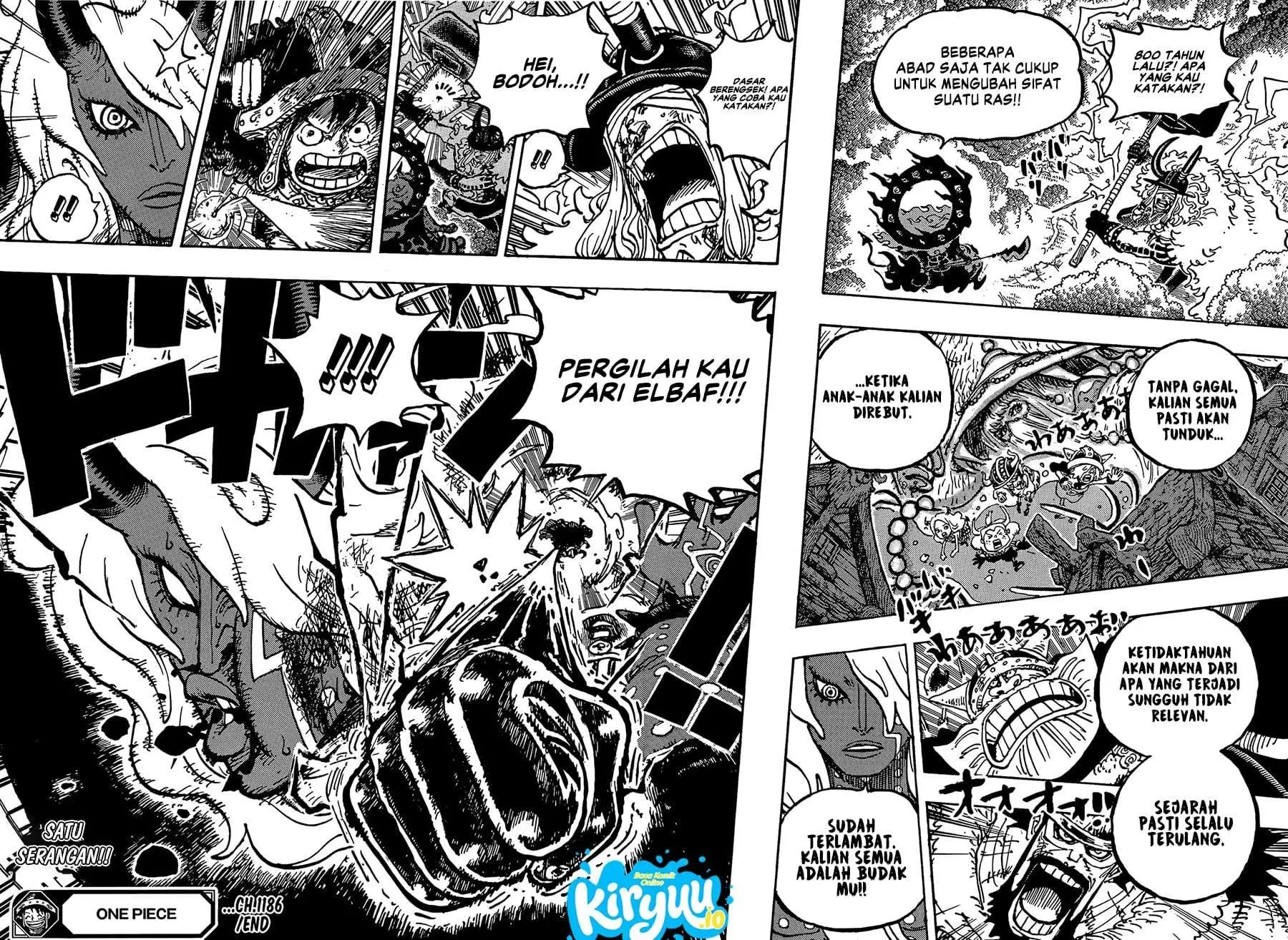 One Piece Chapter 1186