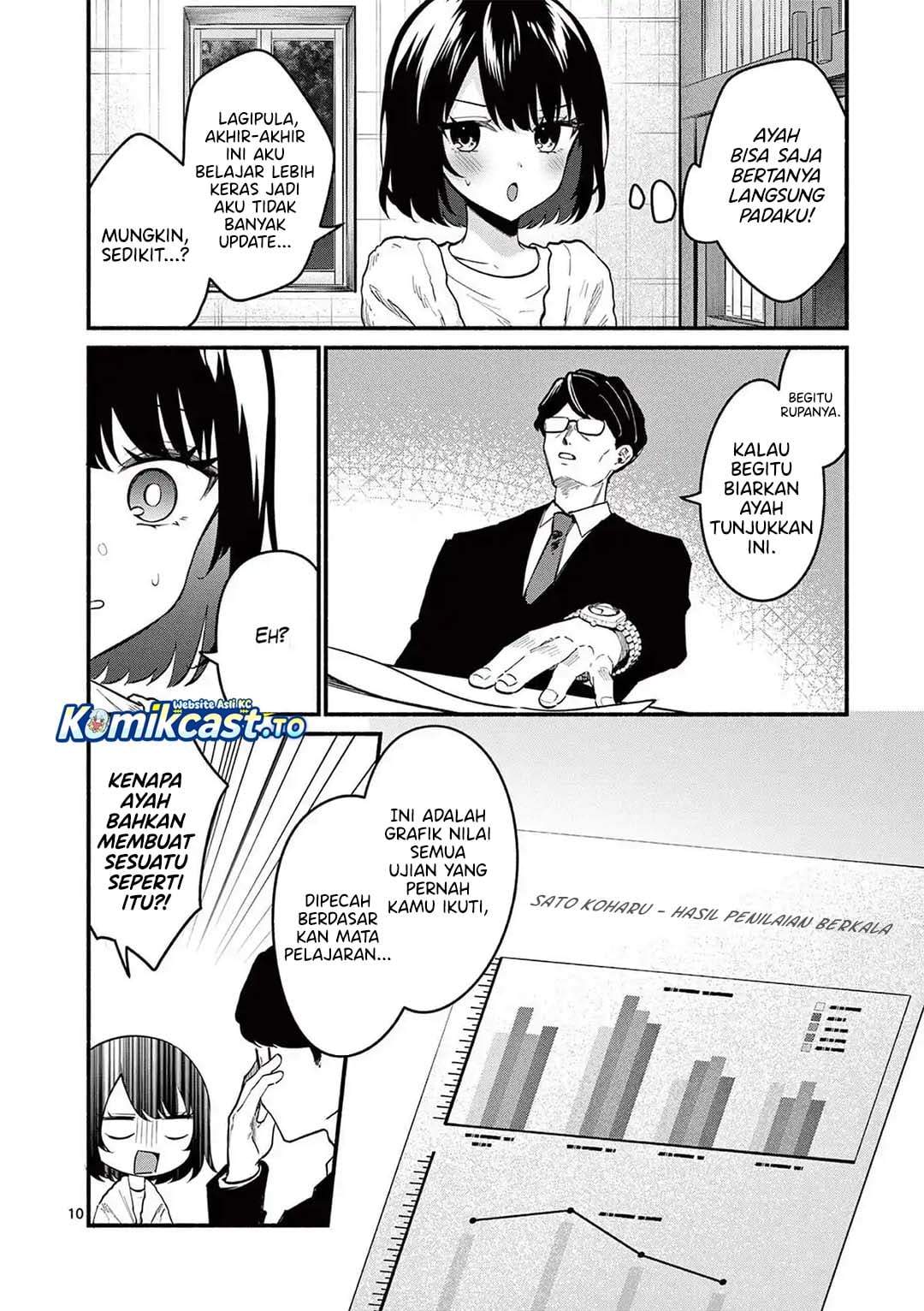 Shiotaiou no Sato-san ga Ore ni dake Amai Chapter 82