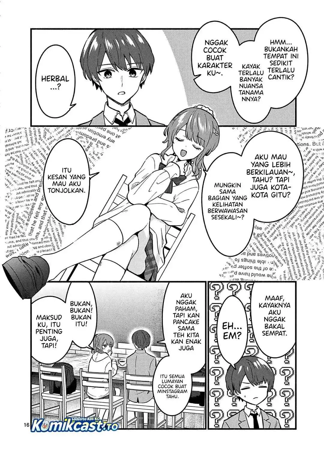 Shiotaiou no Sato-san ga Ore ni dake Amai Chapter 84
