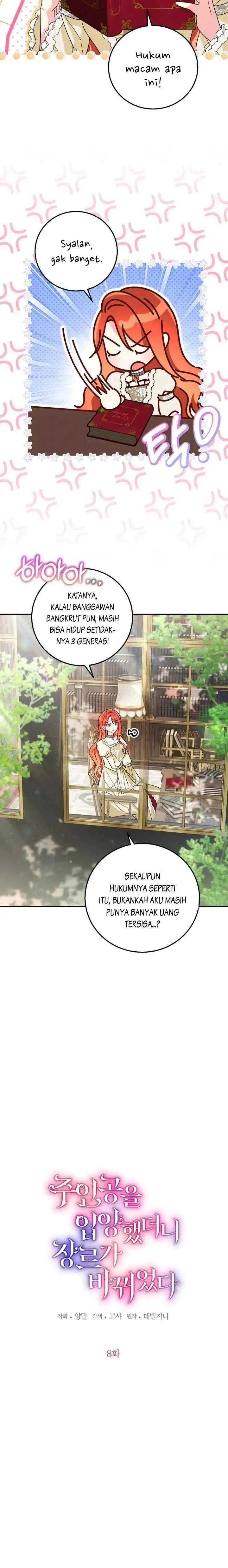 Adopting the Male Protagonist Changed the Genre Chapter 8
