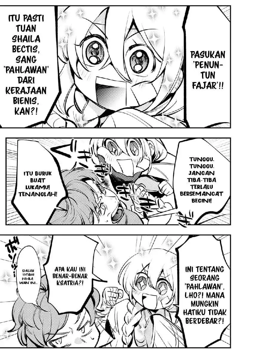 Shura Youjo no Eiyuutan ~Hanpa-sha to Iwa Reta Youhei, Youjo ni Tensei Shite Nariagaru~ Chapter 11