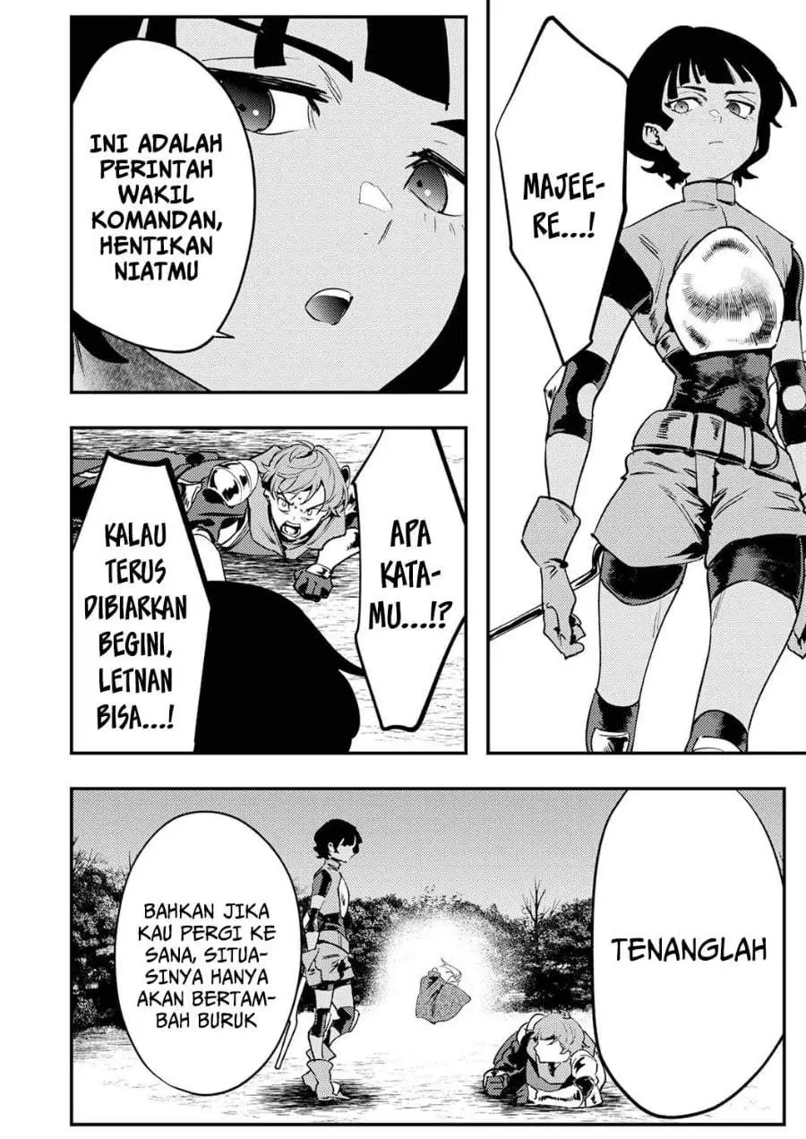 Shura Youjo no Eiyuutan ~Hanpa-sha to Iwa Reta Youhei, Youjo ni Tensei Shite Nariagaru~ Chapter 14