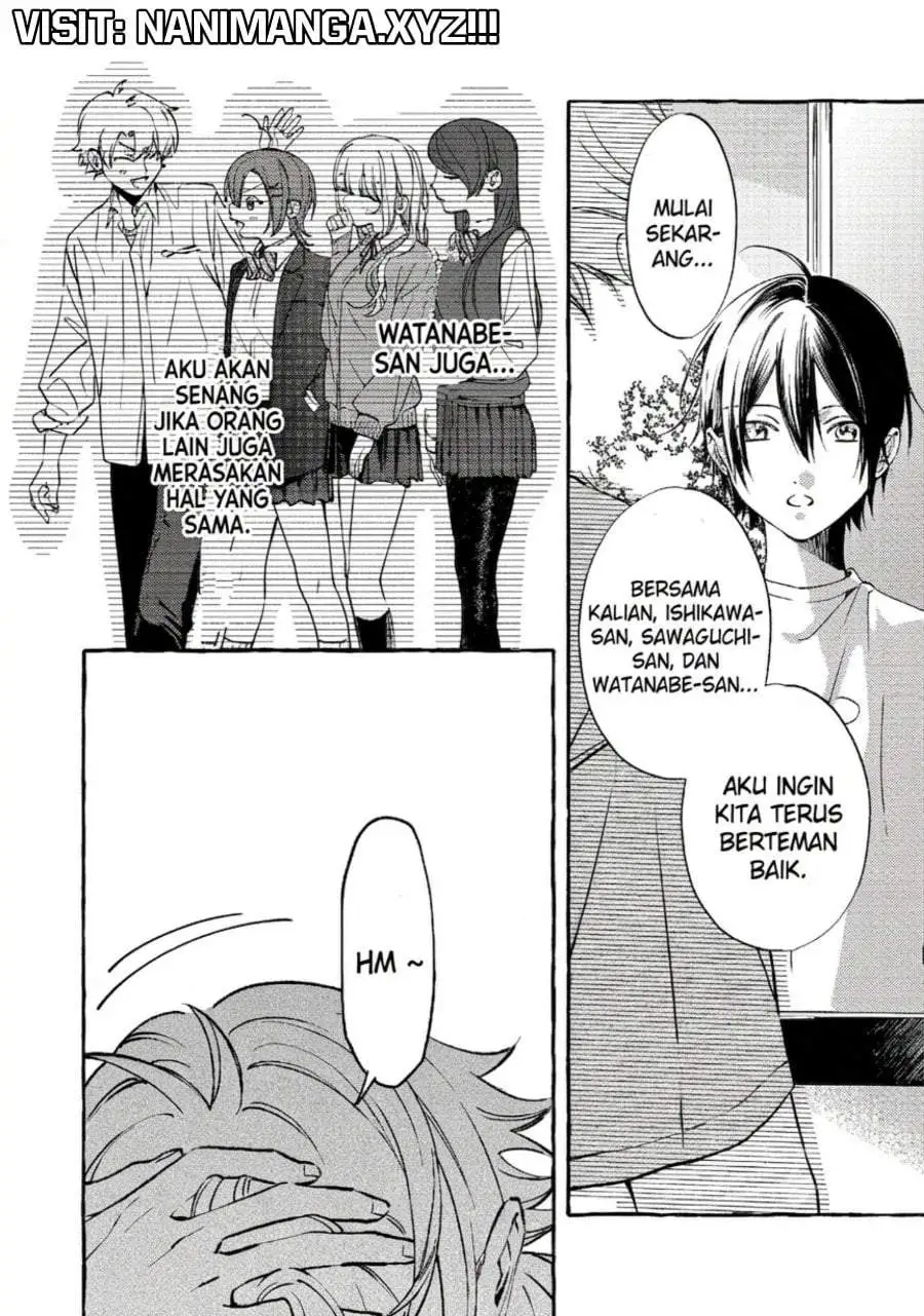 Gakuen no Madonna no Watanabe san ga, Naze ka Maishu Yotei wo Kitekuru Chapter 11.1