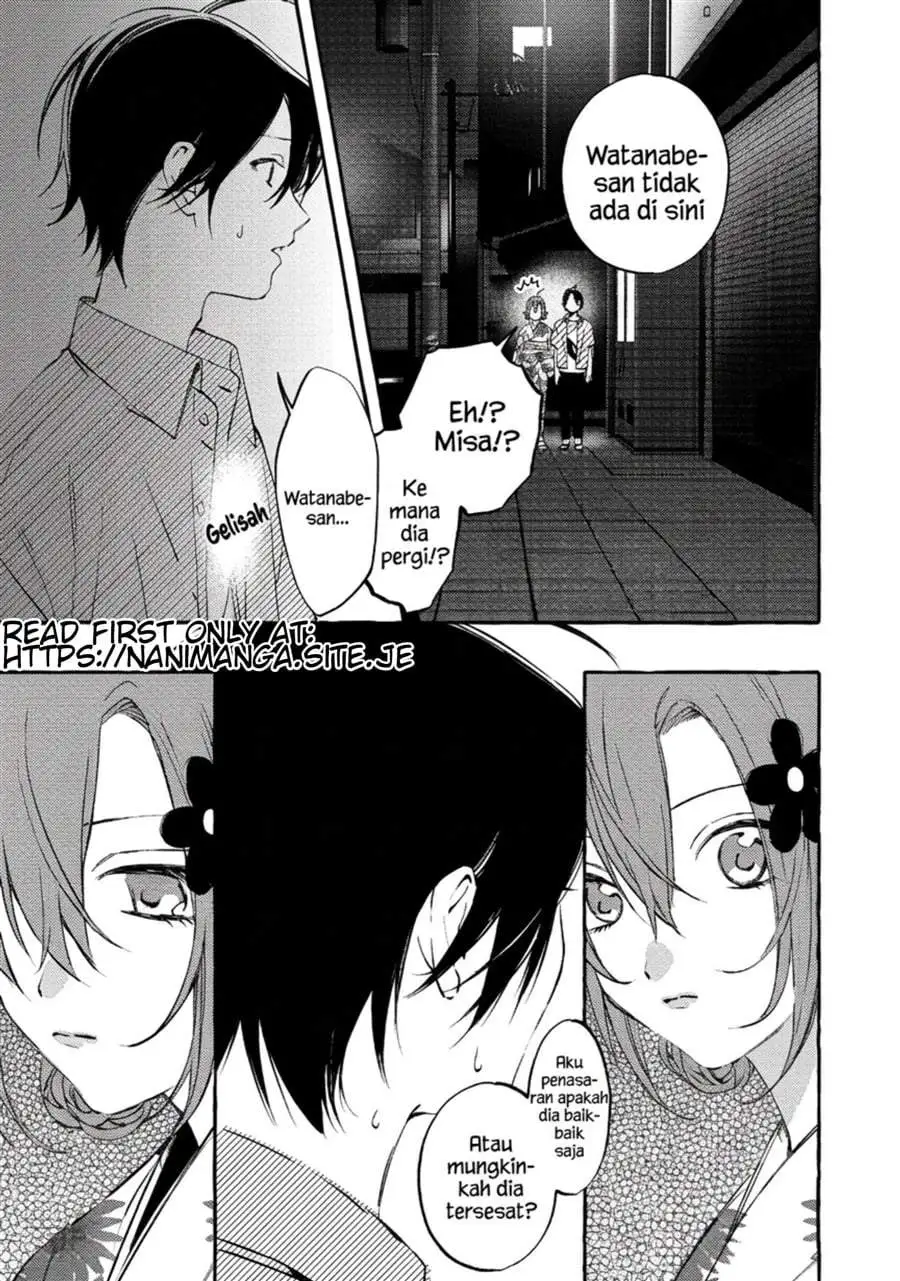 Gakuen no Madonna no Watanabe san ga, Naze ka Maishu Yotei wo Kitekuru Chapter 9.1