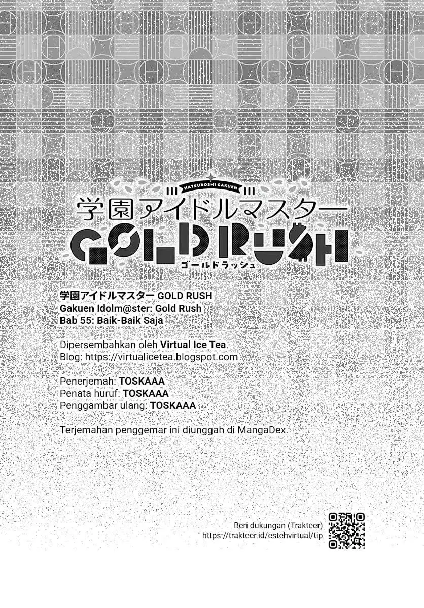 Gakuen Idolm@ster Gold Rush Chapter 55
