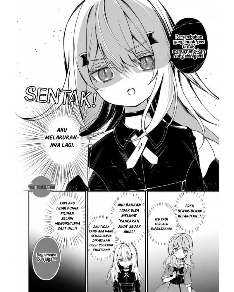 Shinigami Shoujo wa Kage kara Oshi o Nagametai: Akuyaku ni TS Tensei Shita kedo, Kossori Gensaku Chara o Kansatsu Shi ni Ikimasu! Chapter 2