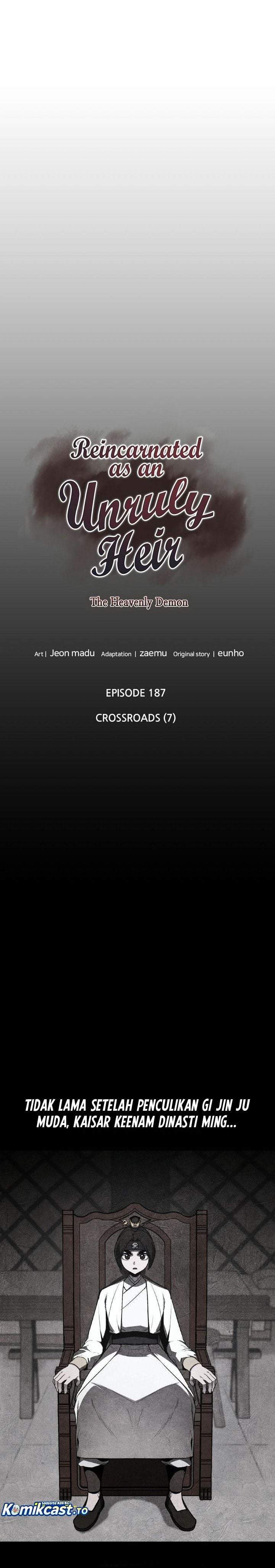 I Reincarnated As The Crazed Heir Chapter 187