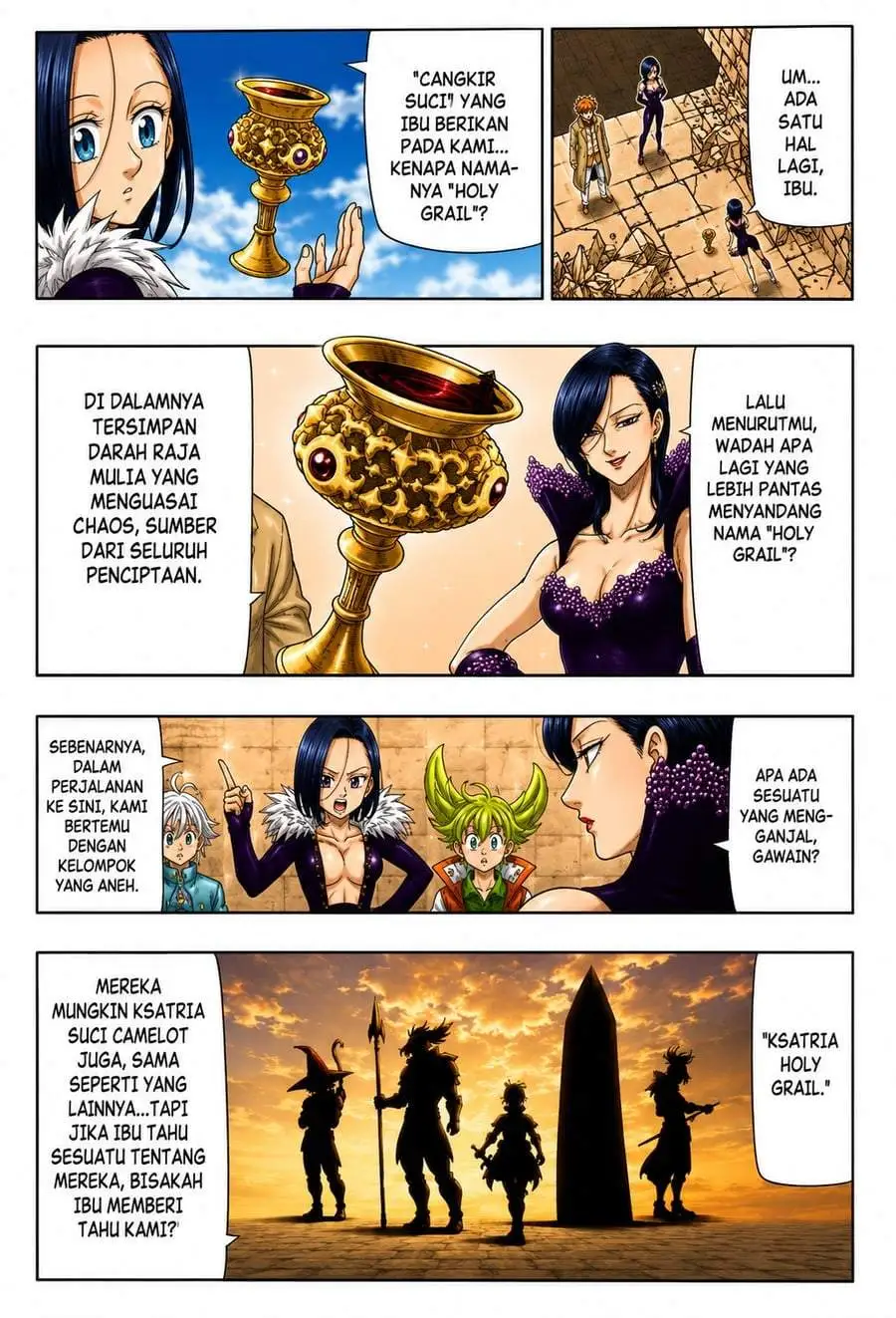 Mokushiroku no Yonkishi Chapter 240