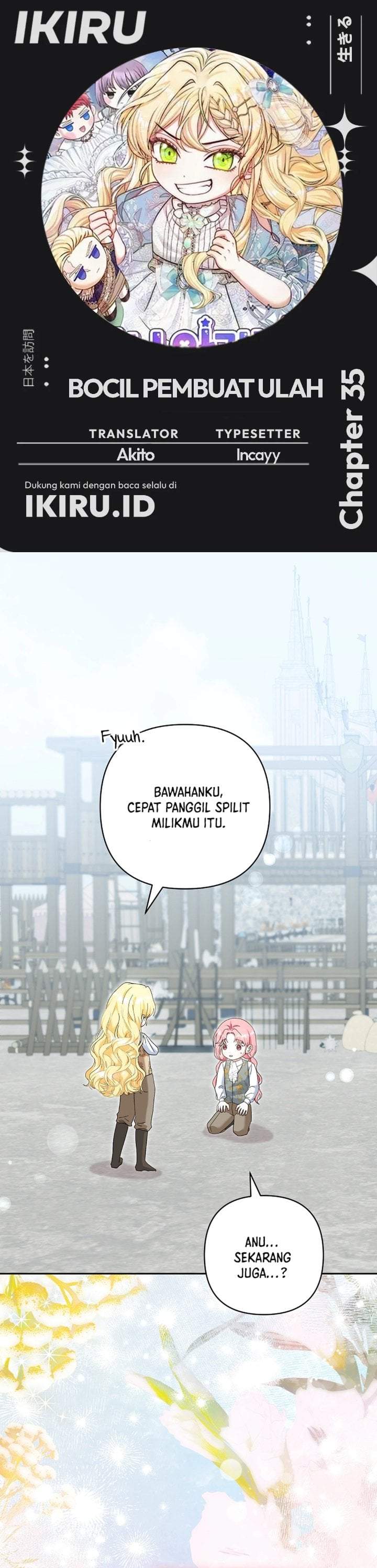 Baby Trouble Maker Chapter 35