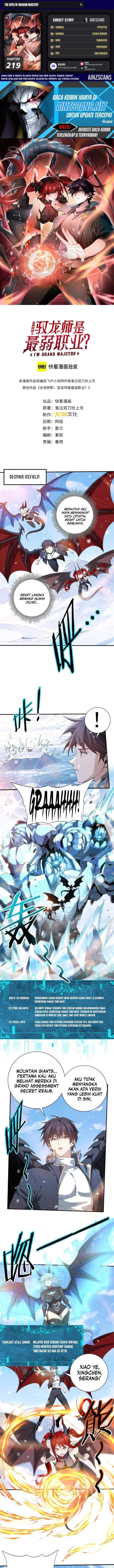 The Apex of Dragon Mastery Chapter 219