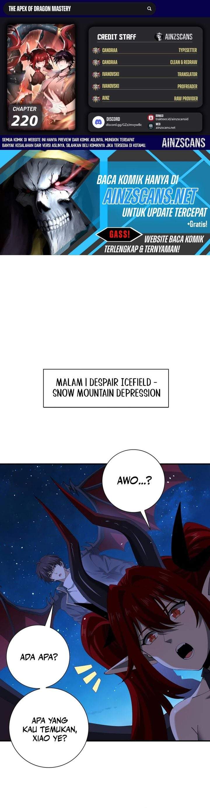 The Apex of Dragon Mastery Chapter 220