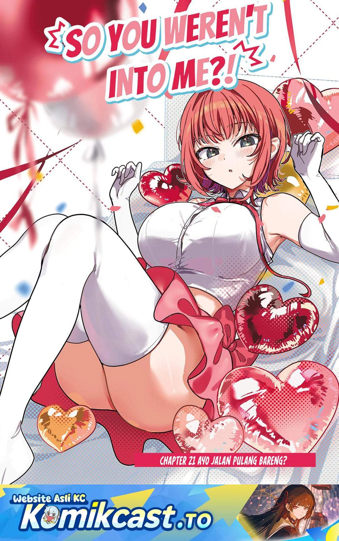 Watashi no Koto Suki ja Nakatta no ka yo!? Chapter 21