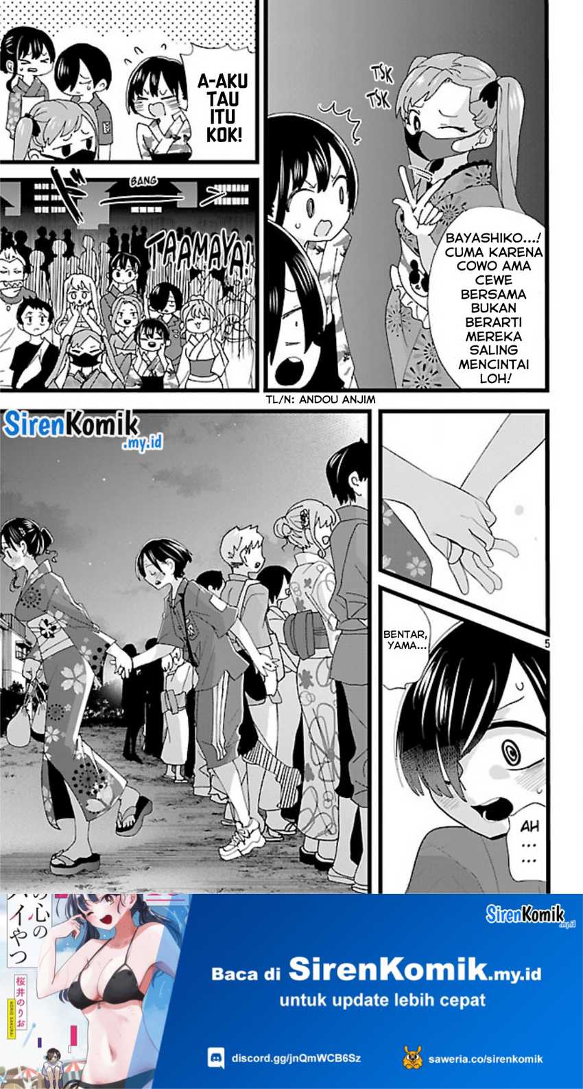 Boku no Kokoro no Yabai Yatsu Chapter 148