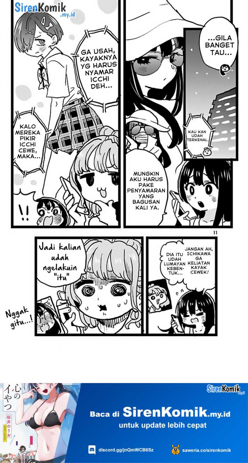 Boku no Kokoro no Yabai Yatsu Chapter 149