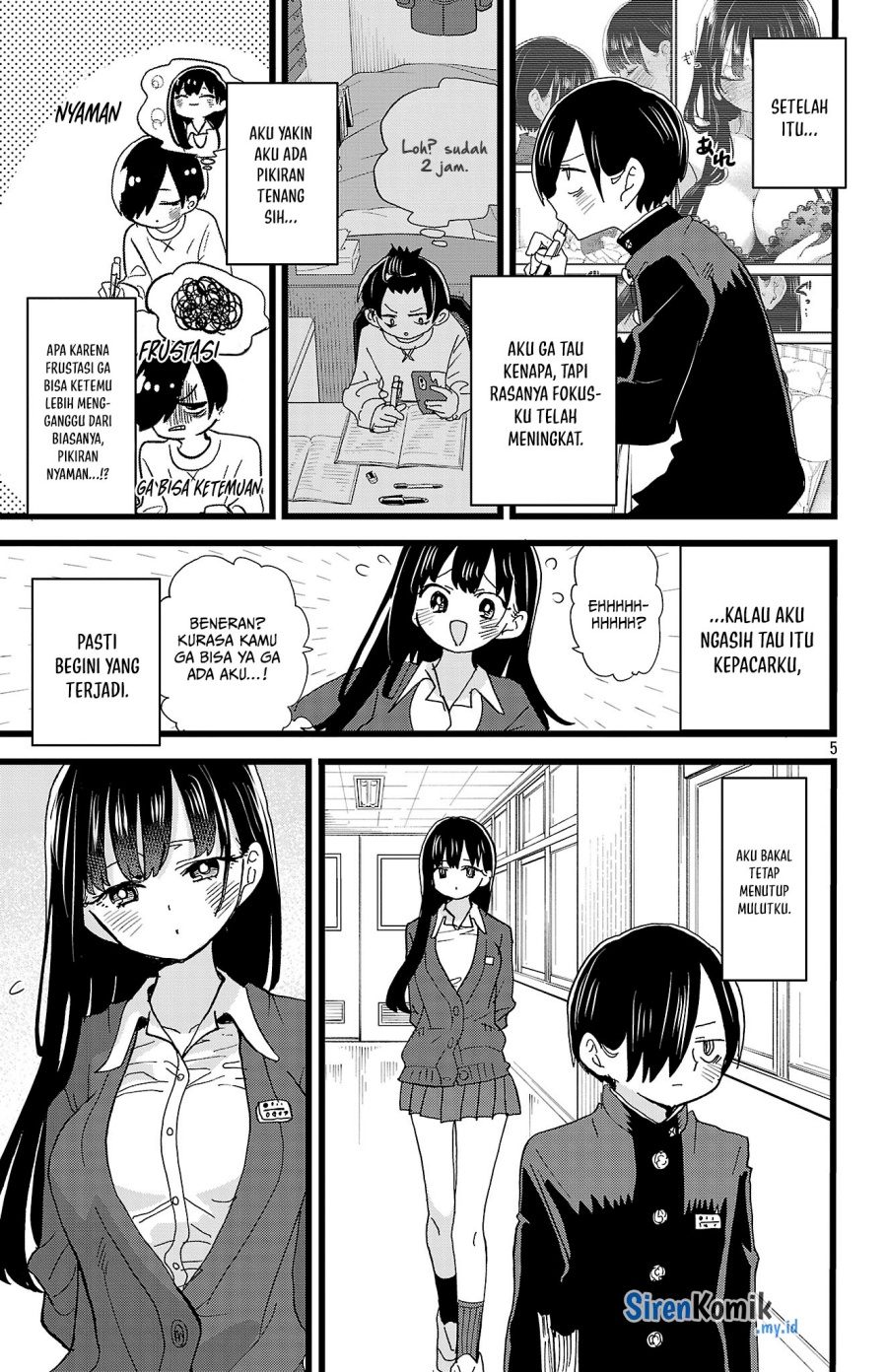 Boku no Kokoro no Yabai Yatsu Chapter 159