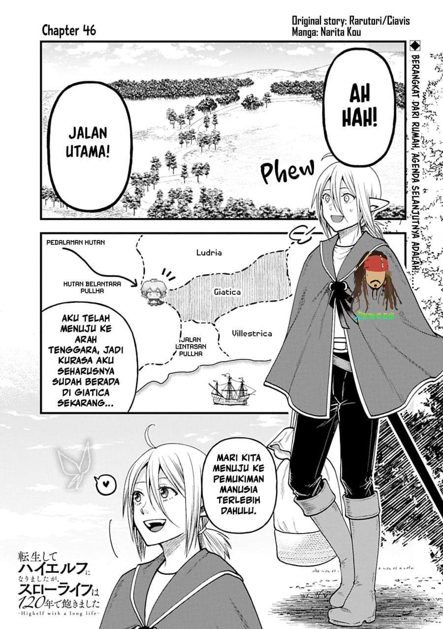 Tensei Shite High Elf ni Narimashitaga, Slow Life wa 120-nen de Akimashita Chapter 46