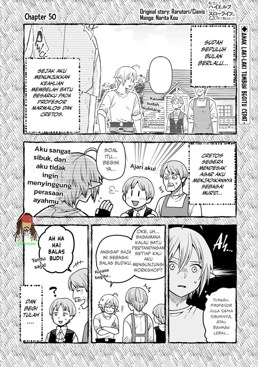 Tensei Shite High Elf ni Narimashitaga, Slow Life wa 120-nen de Akimashita Chapter 50