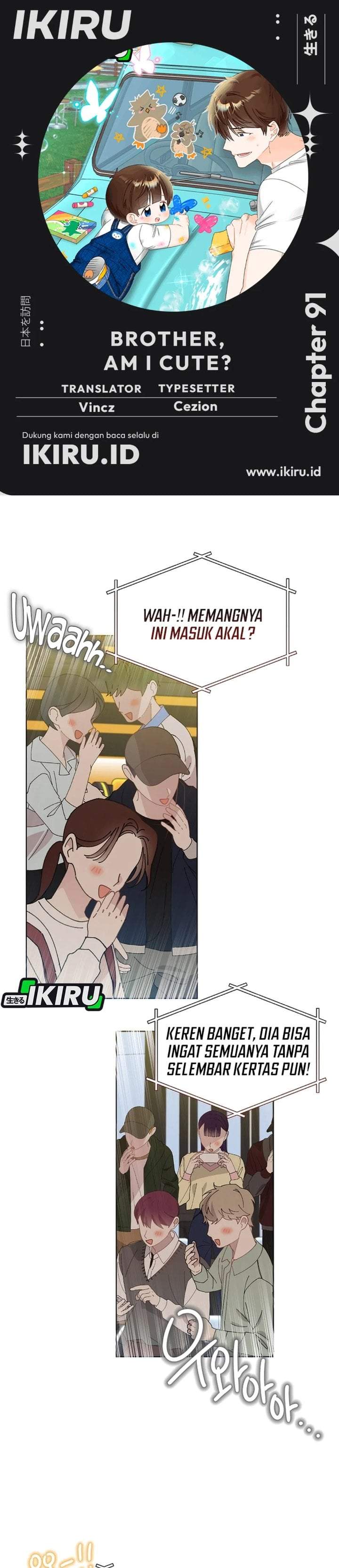 Brother, Am I Cute? Chapter 91