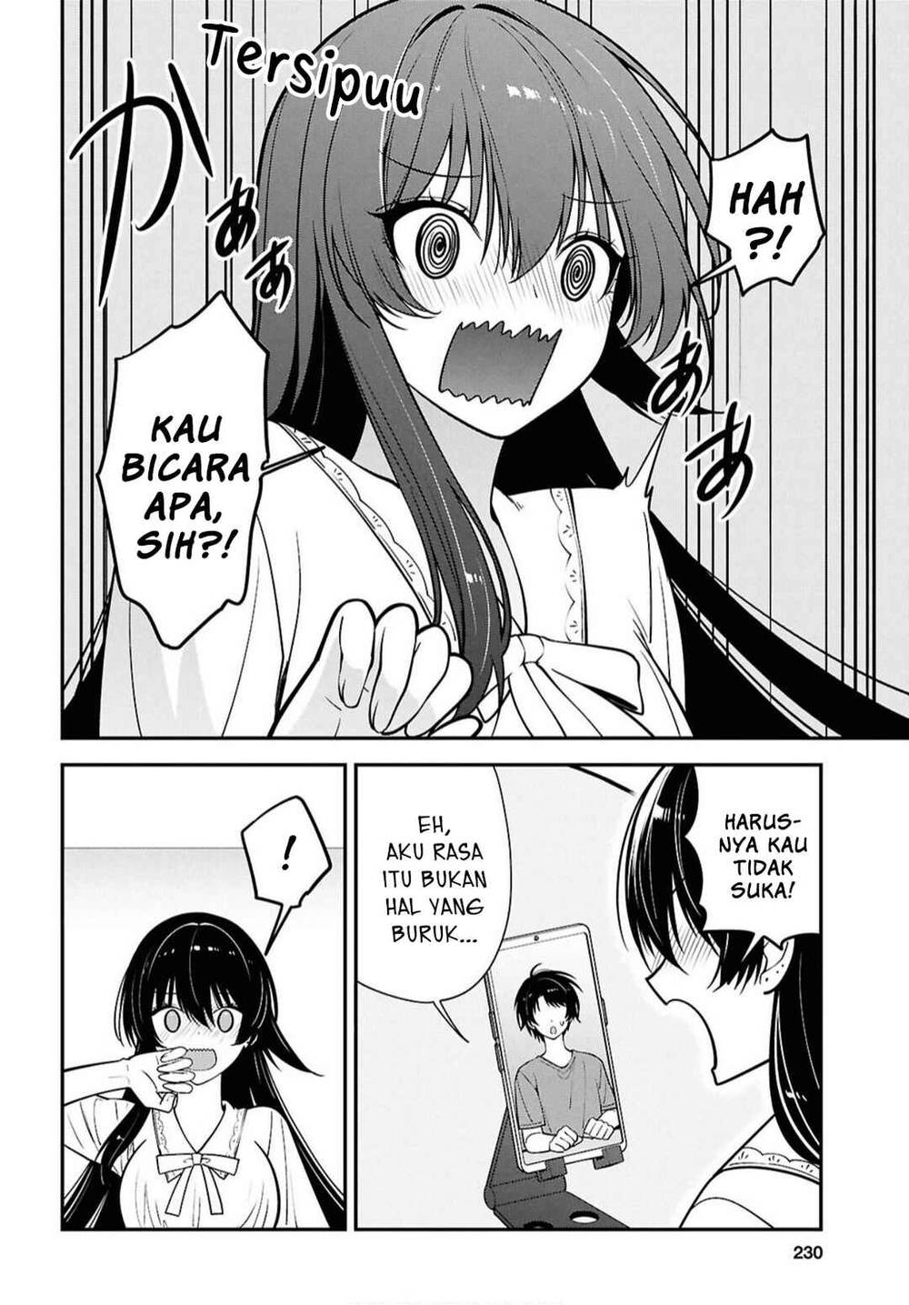 Tonari no Seki no Yankee Shimizu-san ga Kami o Kuroku Sometekita Chapter 17
