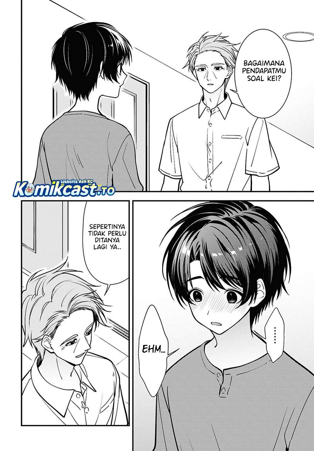 Tonari no Seki no Yankee Shimizu-san ga Kami o Kuroku Sometekita Chapter 18